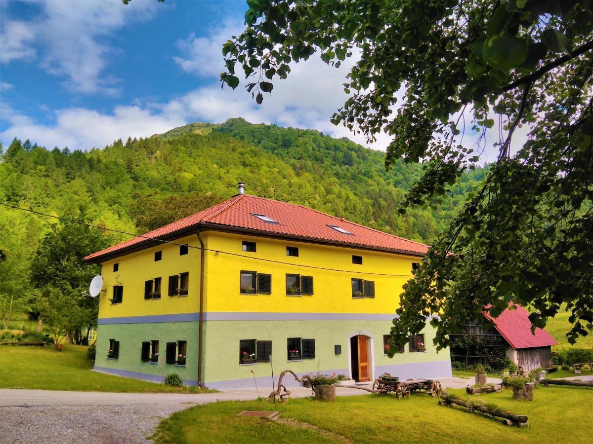Apartmaji Pr-Gujlu Sela Nad Podmelcem 5220 Tolmin Podmelec Екстериор снимка