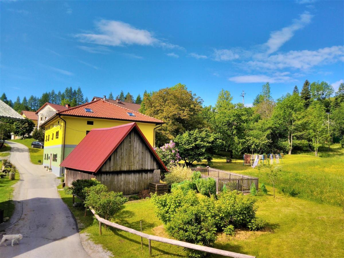 Apartmaji Pr-Gujlu Sela Nad Podmelcem 5220 Tolmin Podmelec Екстериор снимка