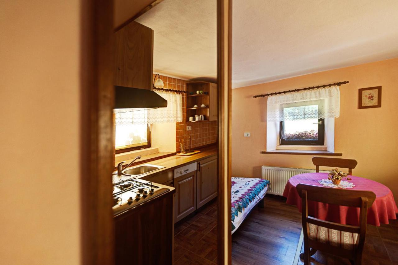 Apartmaji Pr-Gujlu Sela Nad Podmelcem 5220 Tolmin Podmelec Екстериор снимка